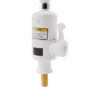 Проточный кран-водонагреватель кухонный для кухни Lidz Warm 057 LDWAR057WCR24983 White / Chrome Проточний кран-водонагрівач кухонний для кухні Lidz Warm 057 LDWAR057WCR24983 White / Chrome