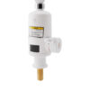 Проточный кран-водонагреватель кухонный для кухни Lidz Warm 057 LDWAR057WCR24983 White / Chrome Проточний кран-водонагрівач кухонний для кухні Lidz Warm 057 LDWAR057WCR24983 White / Chrome