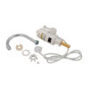 Проточный кран-водонагреватель кухонный для кухни Lidz Warm 056 LDWAR056WCR24984 White/Chrome Проточний кран-водонагрівач кухонний для кухні Lidz Warm 056 LDWAR056WCR24984 White / Chrome