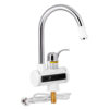 Проточный кран-водонагреватель кухонный для кухни Lidz Warm 058 LDWAR058WCR24985 White/Chrome Проточний кран-водонагрівач кухонний для кухні Lidz Warm 058 LDWAR058WCR24985 White / Chrome