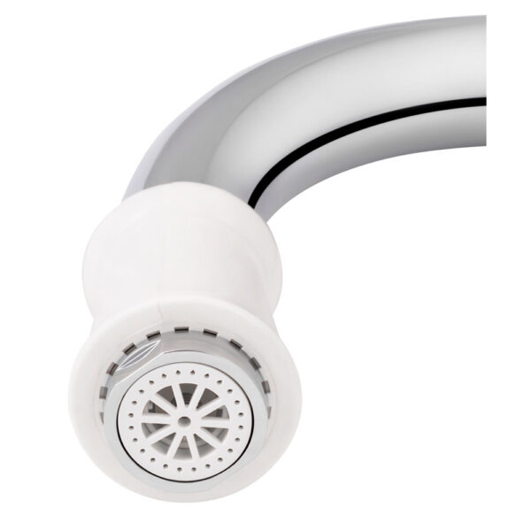 Проточный кран-водонагреватель кухонный для кухни Lidz Warm 058 LDWAR058WCR24985 White/Chrome Проточний кран-водонагрівач кухонний для кухні Lidz Warm 058 LDWAR058WCR24985 White / Chrome