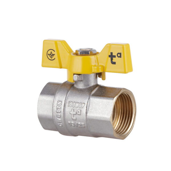 Кран кульовий Thermo Alliance Standart 1" ВР для газу (метелик) SD602NG25PN40 Кран кульовий Thermo Alliance Standart 1" ВР для газу (метелик) SD602NG25PN40