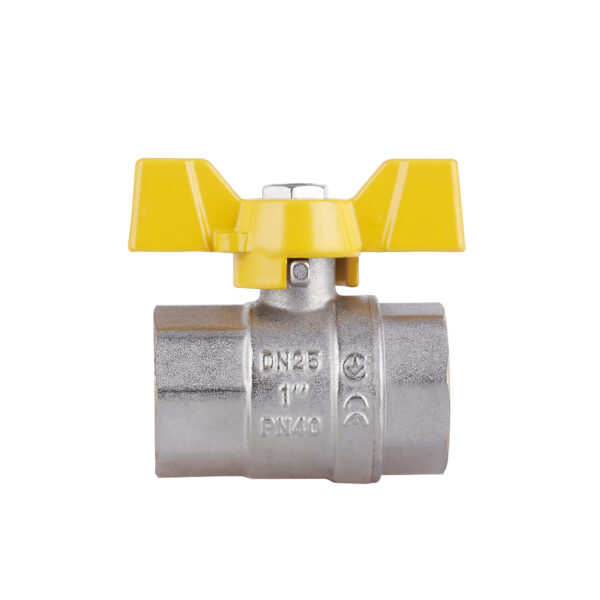 Кран кульовий Thermo Alliance Standart 1" ВР для газу (метелик) SD602NG25PN40 Кран кульовий Thermo Alliance Standart 1" ВР для газу (метелик) SD602NG25PN40