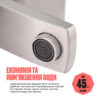 Смеситель для раковины Lidz Kubis 001F (k35) LDKUB001FNKS28534 Nickel Змішувач для раковини Lidz Kubis 001F (k35) LDKUB001FNKS28534 Nickel