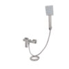 Змішувач для душу Lidz Kubis 010 (з душовим гарнітуром) (k35) LDKUB010NKS28535 Nickel Змішувач для душу Lidz Kubis 010 (з душовим гарнітуром) (k35) LDKUB010NKS28535 Nickel