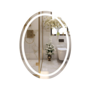 Дзеркало Qtap Mideya (DC-F801) 600х800 з LED-підсвічуванням Touch, з антизапотіванням, димером QT2078F801W Дзеркало Qtap Mideya (DC-F801) 600х800 з LED-підсвічуванням Touch, з антизапотіванням, димером QT2078F801W