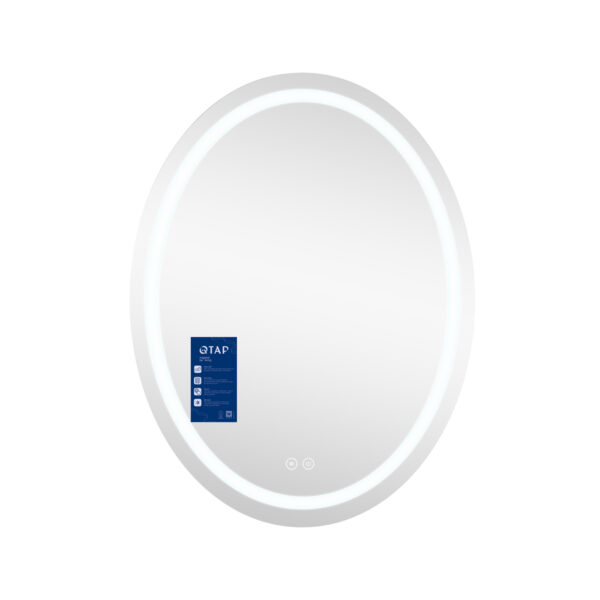 Дзеркало Qtap Mideya (DC-F801) 600х800 з LED-підсвічуванням Touch, з антизапотіванням, димером QT2078F801W Дзеркало Qtap Mideya (DC-F801) 600х800 з LED-підсвічуванням Touch, з антизапотіванням, димером QT2078F801W