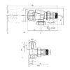 Термокомплект Icma 1/2" з антипротіканням №KIT_1100+878-940+805-940 Термокомплект Icma 1/2" з антипротіканням №KIT_1100+878-940+805-940
