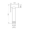 Лійка для гігієнічного душу Qtap Rucni округла QTCRMB020 Chrome (Bidet) Лійка для гігієнічного душу Qtap Rucni округла QTCRMB020 Chrome (Bidet)