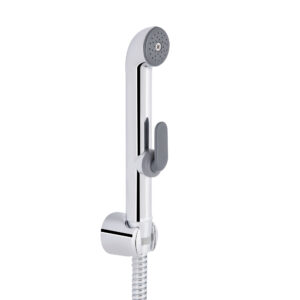 Набор для гигиенического душа Qtap Inspai-Varius округлый QTSETCRMA021 Chrome/Grey (Set) Набор для гігієнічного душу Qtap Inspai-Varius округлий QTSETCRMA021 Chrome/Grey (Set)