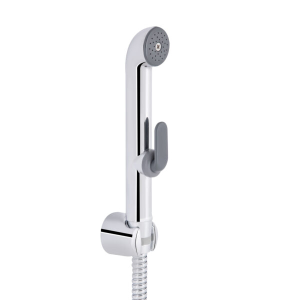 Набор для гігієнічного душу Qtap Inspai-Varius округлий QTSETCRMA021 Chrome/Grey (Set) Набор для гігієнічного душу Qtap Inspai-Varius округлий QTSETCRMA021 Chrome/Grey (Set)