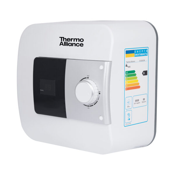 Водонагрівач електричний Thermo Alliance 10 л над мийкою вертикальний, мокрий ТЕН 1,5 кВт SF10X15N