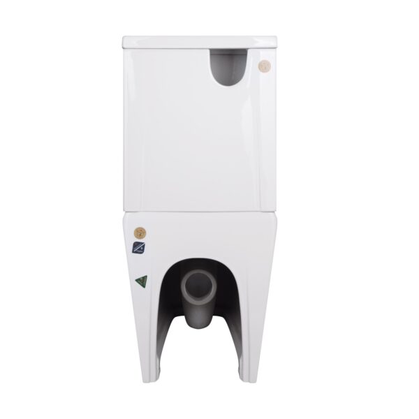 Унітаз-компакт Qtap Crow безобідковий з сідінням Soft-close QT05222170W Унітаз-компакт Qtap Crow безобідковий з сідінням Soft-close QT05222170W