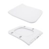 Унітаз-компакт Qtap Crow безобідковий з сідінням Soft-close QT05222170W Унітаз-компакт Qtap Crow безобідковий з сідінням Soft-close QT05222170W