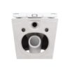 Унитаз подвесной Qtap Swan безободковый с седалием Soft-close QT16335178W Унітаз підвісний Qtap Swan безобідковий з сідінням Soft-close QT16335178W