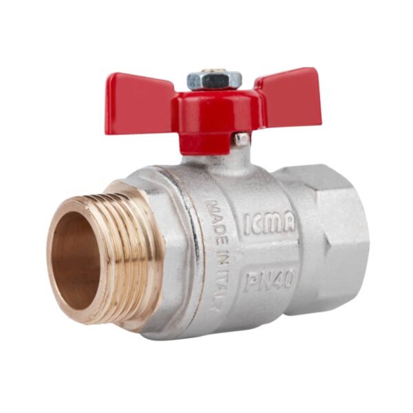 Кран кульовий Icma 1" прямий №351 Кран кульовий Icma 1" прямий №351
