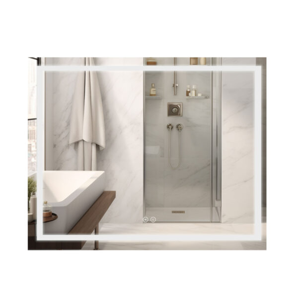 Дзеркало Qtap Mideya (DC-F614) 1000х800 з LED-підсвічуванням Touch, з антизапотіванням, димером QT2078F614W Дзеркало Qtap Mideya (DC-F614) 1000х800 з LED-підсвічуванням Touch, з антизапотіванням, димером QT2078F614W