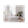Зеркало Qtap Mideya (DC-F910) 1000х800 с LED-подсветкой Touch, с антизапотеванием, диммером QT2078F910W Дзеркало Qtap Mideya (DC-F910) 1000х800 з LED-підсвічуванням Touch, з антизапотіванням, димером QT2078F910W