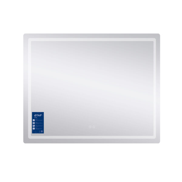Зеркало Qtap Mideya (DC-F910) 1000х800 с LED-подсветкой Touch, с антизапотеванием, диммером QT2078F910W Дзеркало Qtap Mideya (DC-F910) 1000х800 з LED-підсвічуванням Touch, з антизапотіванням, димером QT2078F910W