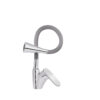 Смеситель для кухни Lidz Tani 007F3 с гибким изливом (k40) LDTAN007F3GCR31869 Chrome/Grey Змішувач для кухні Lidz Tani 007F3 з гнучким виливом (k40) LDTAN007F3GCR31869 Chrome/Grey