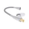 Смеситель для кухни Lidz Tani 007F3 с гибким изливом (k40) LDTAN007F3GCR31869 Chrome/Grey Змішувач для кухні Lidz Tani 007F3 з гнучким виливом (k40) LDTAN007F3GCR31869 Chrome/Grey