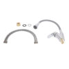 Смеситель для кухни Lidz Tani 007F3 с гибким изливом (k40) LDTAN007F3GCR31869 Chrome/Grey Змішувач для кухні Lidz Tani 007F3 з гнучким виливом (k40) LDTAN007F3GCR31869 Chrome/Grey