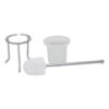 Ёршик Lidz Oreo 0504 напольный (матовое стекло) LDORE0504CRM32477 Chrome Йоржик Lidz Oreo 0504 підлоговий (матове скло) LDORE0504CRM32477 Chrome
