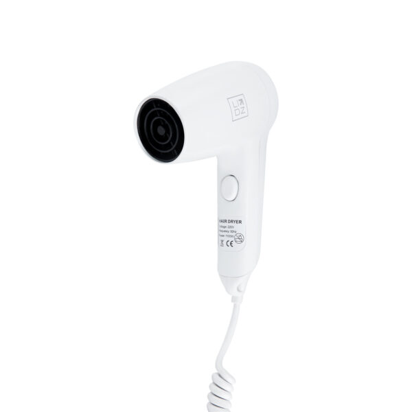 Фен с держателем Lidz Tarnow 0191 1100 Вт LDTAR0191WHI32510 White Фен з тримачем Lidz Tarnow 0191 1100 Вт LDTAR0191WHI32510 White