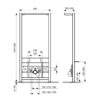 Інсталяція для біде Qtap Nest QT0155706B Інсталяція для біде Qtap Nest QT0155706B
