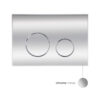 Панель смыва для унитаза Qtap Nest QT0111M11112CRM Панель змиву для унітаза Qtap Nest QT0111M11112CRM