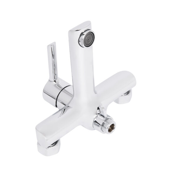 Смеситель для ванны Qtap Grand (с душевым гарнитуром) QTGRACRM006 Chrome Змішувач для ванни Qtap Grand (з душовим гарнітуром) QTGRACRM006 Chrome