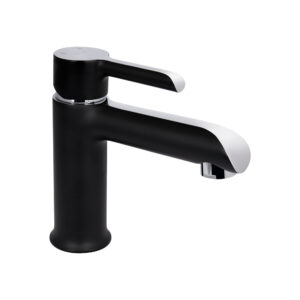 Змішувач для раковини Qtap Grand QTGRABCR001F Chrome/Black Змішувач для раковини Qtap Grand QTGRABCR001F Chrome/Black
