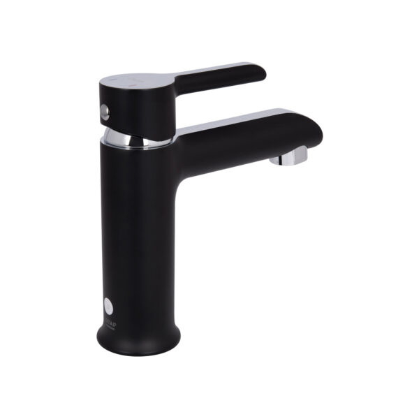 Змішувач для раковини Qtap Grand QTGRABCR001F Chrome/Black Змішувач для раковини Qtap Grand QTGRABCR001F Chrome/Black