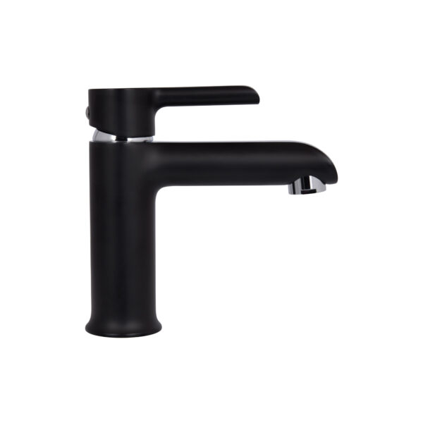 Змішувач для раковини Qtap Grand QTGRABCR001F Chrome/Black Змішувач для раковини Qtap Grand QTGRABCR001F Chrome/Black