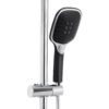 Душевая система универсальная Qtap Grand на три потребителя (с изливом) QTGRABCR1004 Chrome/Black Душова система універсальна Qtap Grand на три споживачі (з виливом) QTGRABCR1004 Chrome/Black