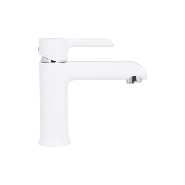 Змішувач для раковини Qtap Grand QTGRAWCR001F Chrome/White Змішувач для раковини Qtap Grand QTGRAWCR001F Chrome/White