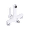 Смеситель для ванны Qtap Grand (с душевым гарнитуром) QTGRAWCR006 Chrome/White Змішувач для ванни Qtap Grand (з душовим гарнітуром) QTGRAWCR006 Chrome/White