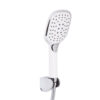 Смеситель для ванны Qtap Grand (с душевым гарнитуром) QTGRAWCR006 Chrome/White Змішувач для ванни Qtap Grand (з душовим гарнітуром) QTGRAWCR006 Chrome/White