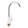 Смеситель для кухни Qtap Grand QTGRAWCR007F Chrome/White Змішувач для кухні Qtap Grand QTGRAWCR007F Chrome/White