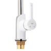 Смеситель для кухни Qtap Grand QTGRAWCR007F Chrome/White Змішувач для кухні Qtap Grand QTGRAWCR007F Chrome/White