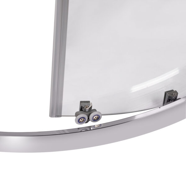Душевая кабина Qtap Taurus CRM1011AC6 100х100 см, стекло Clear 6 мм покрытие CalcLess, без поддона Душова кабіна Qtap Taurus CRM1011AC6 100х100 см, скло Clear 6 мм покриття CalcLess, без піддона