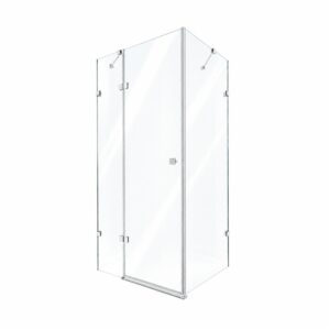 Душова кабіна Qtap Capricorn CRM1018RC6 100х80 см, скло Clear 6 мм, CalcLess, без піддона