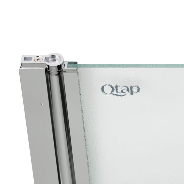 Штора на ванну Qtap Standard CRM407513APL скло Pear 6 мм, 75х140 см, ліва Штора на ванну Qtap Standard CRM407513APL скло Pear 6 мм, 75х140 см, ліва