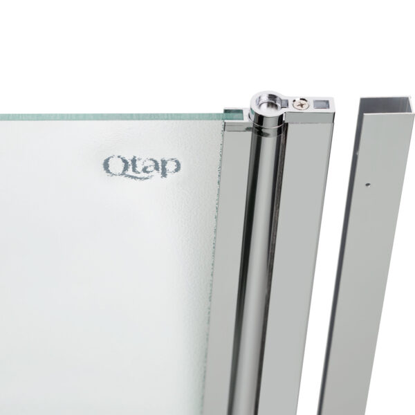 Штора на ванну Qtap Standard CRM407513APR скло Pear 6 мм, 75х140 см, права Штора на ванну Qtap Standard CRM407513APR скло Pear 6 мм, 75х140 см, права