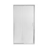 Душові двері в нішу Qtap Taurus CRM201-11.C6 97-108x200 см, скло Clear 6 мм, покриття CalcLess