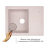 Кухонна мийка Lidz 620x435/200 COL-06 (LIDZCOL06620435200) Кухонна мийка Lidz 620x435/200 COL-06 (LIDZCOL06620435200)