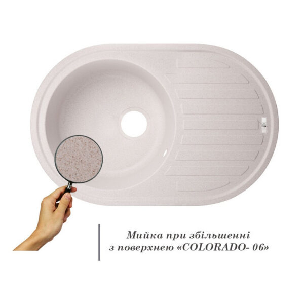Кухонна мийка Lidz 780x500/200 COL-06 (LIDZCOL06780500200) Кухонна мийка Lidz 780x500/200 COL-06 (LIDZCOL06780500200)