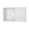 Кухонна мийка Lidz 790x495/230 WHI-01 (LIDZWHI01790495230)