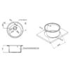 Кухонна мийка Lidz D510/200 COL-06 (LIDZCOL06D510200) Кухонна мийка Lidz D510/200 COL-06 (LIDZCOL06D510200)