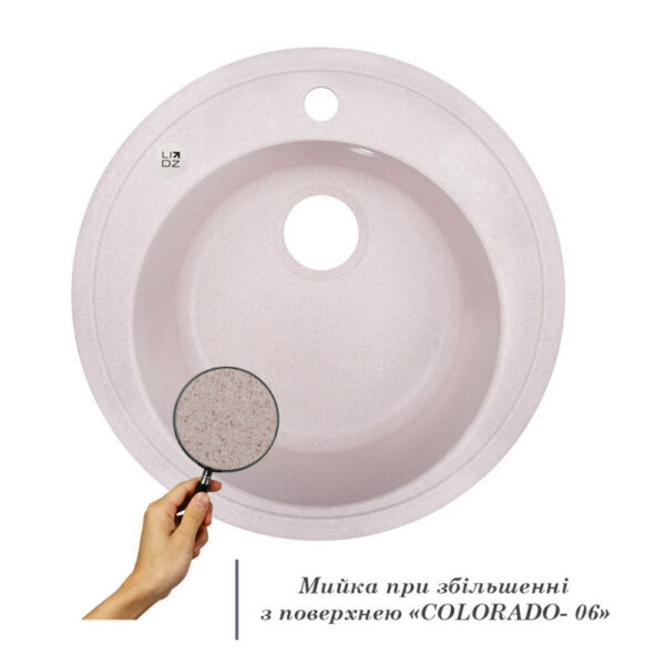 Кухонна мийка Lidz D510/200 COL-06 (LIDZCOL06D510200) Кухонна мийка Lidz D510/200 COL-06 (LIDZCOL06D510200)